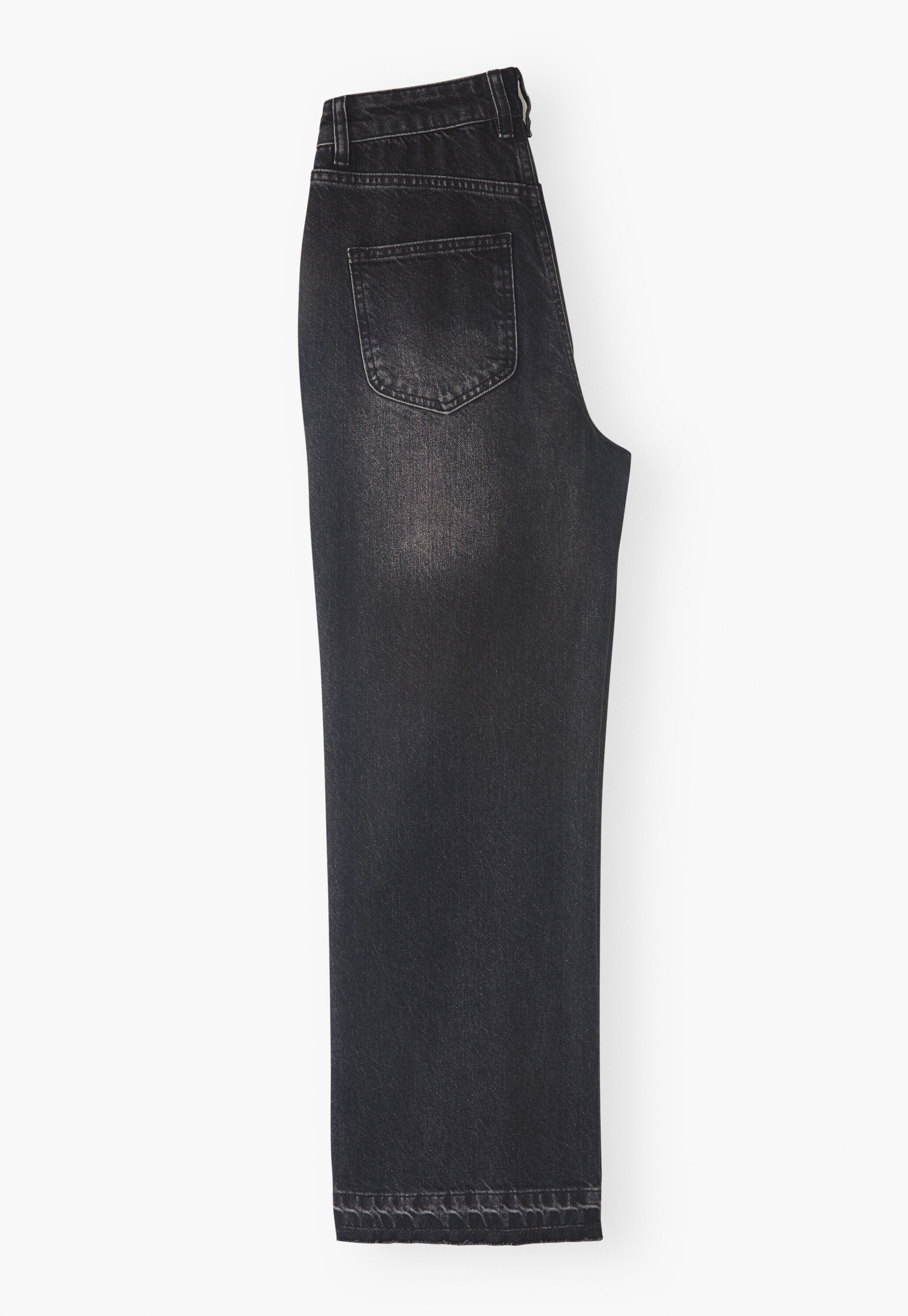 Let-down hem jeans