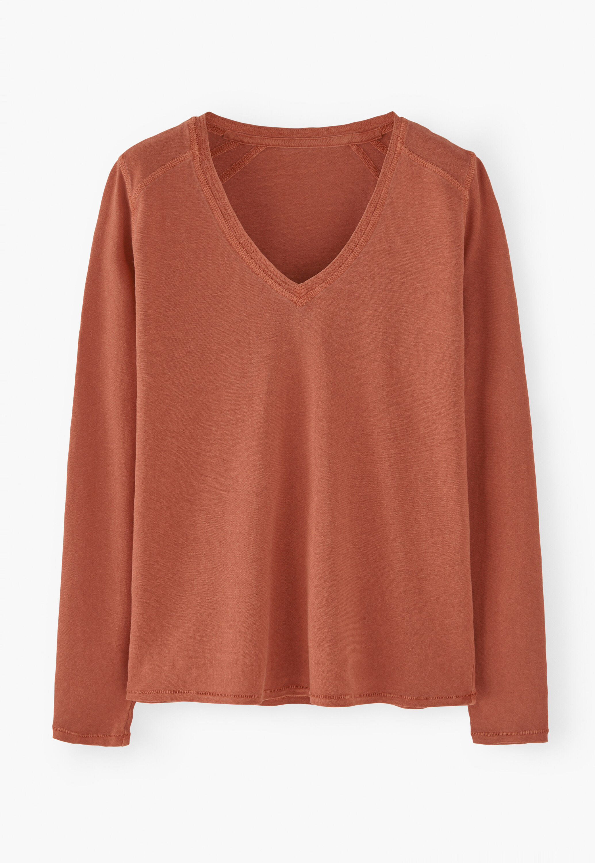 V-neck top