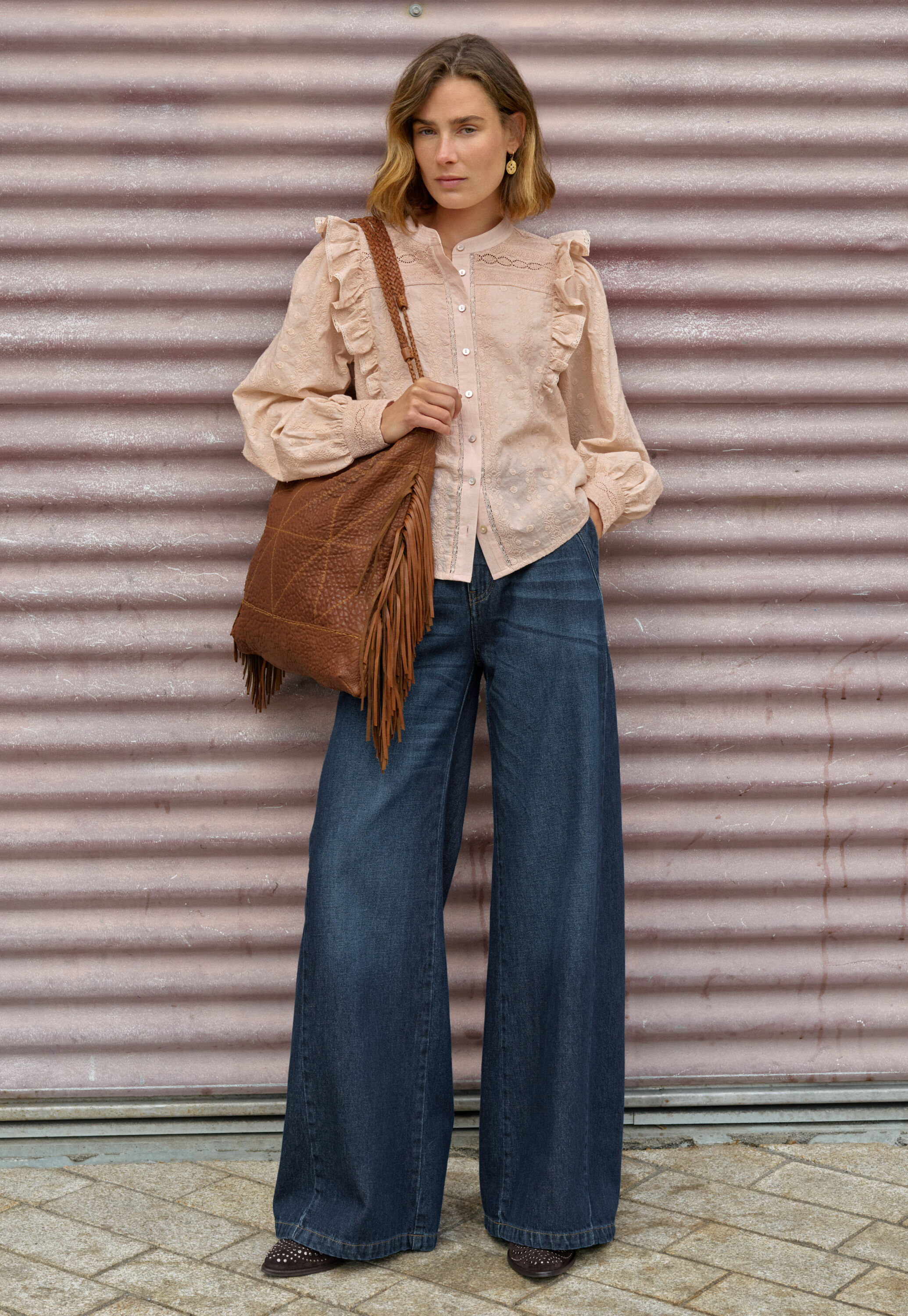 Large tassel bag