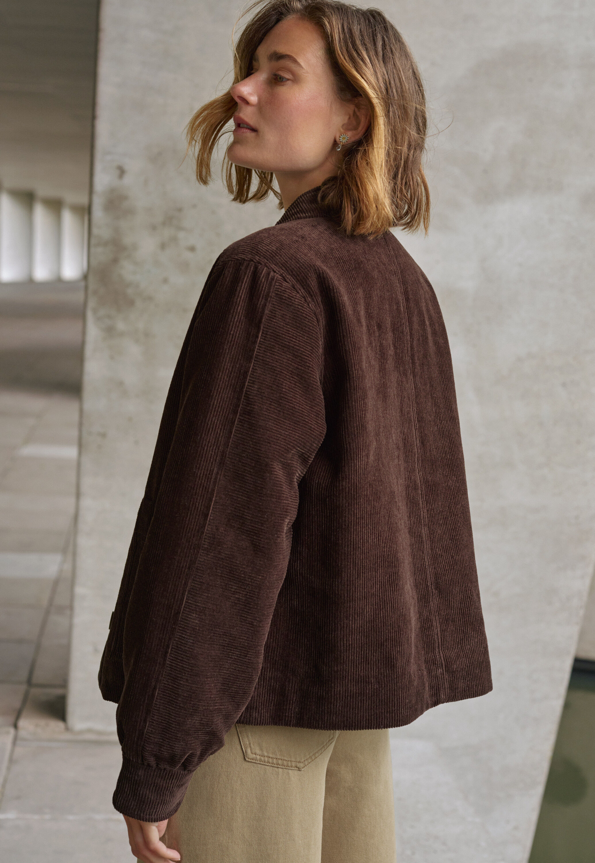 Double-breasted jacket