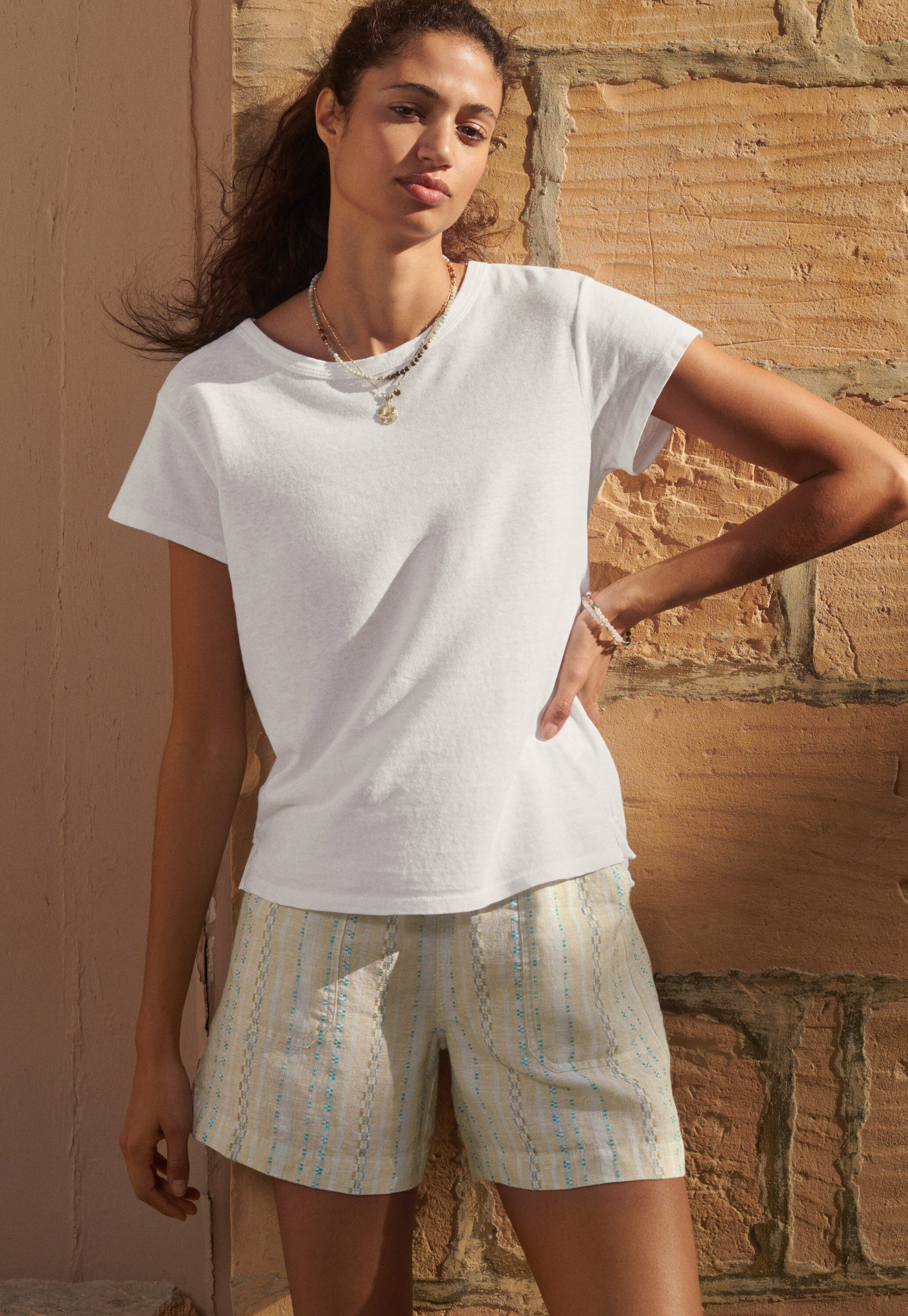 Pull-on shorts