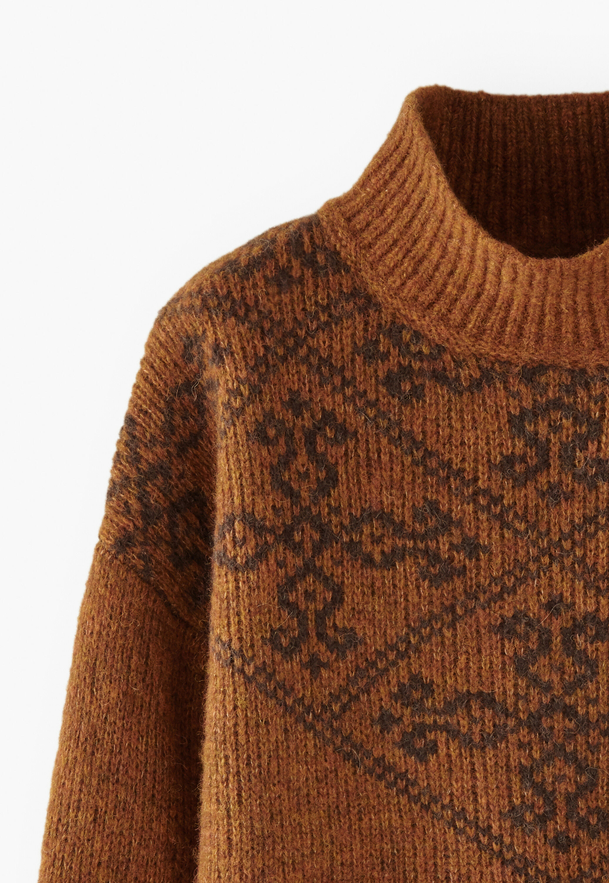 Jacquard sweater