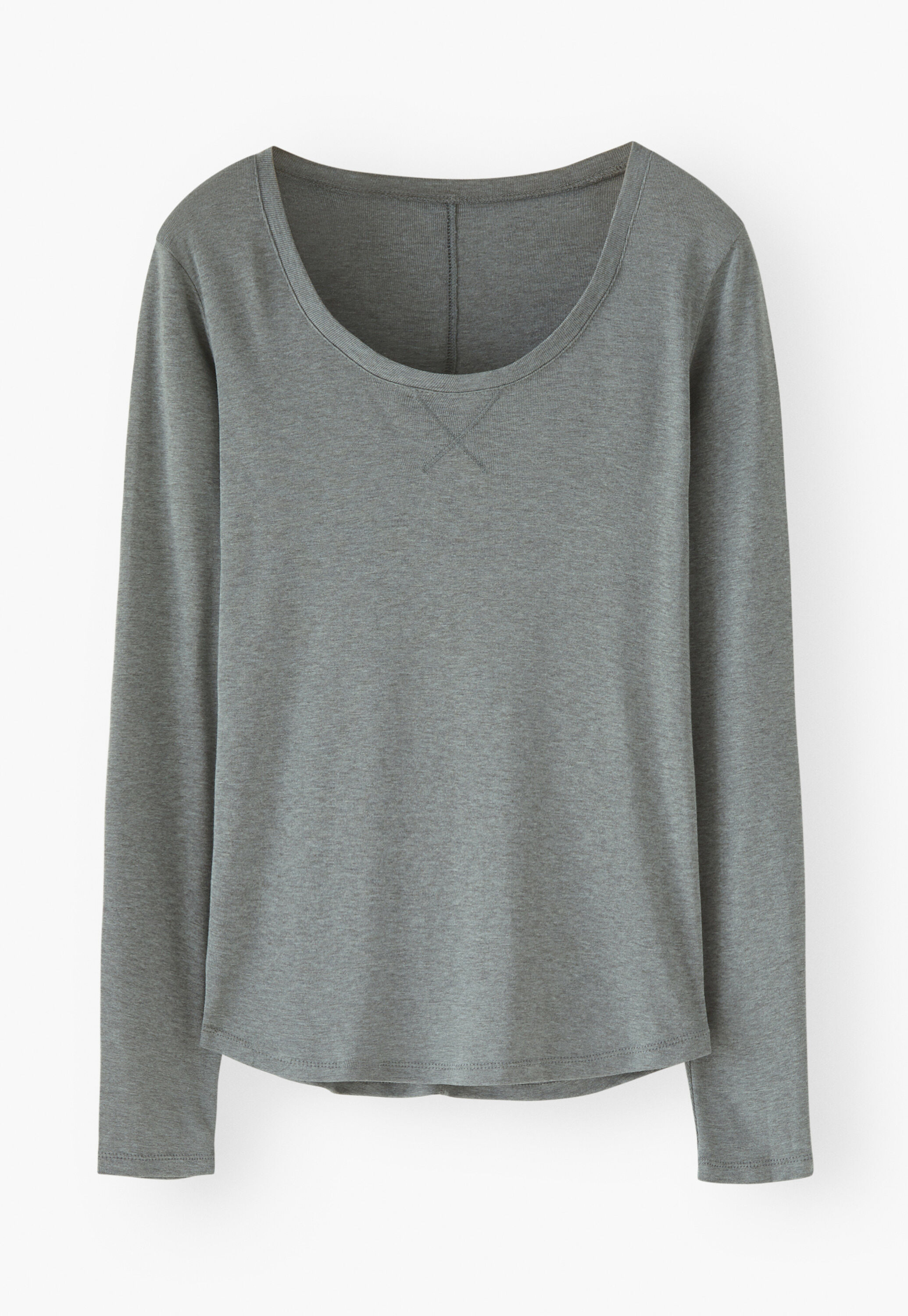 Scoop-neck top