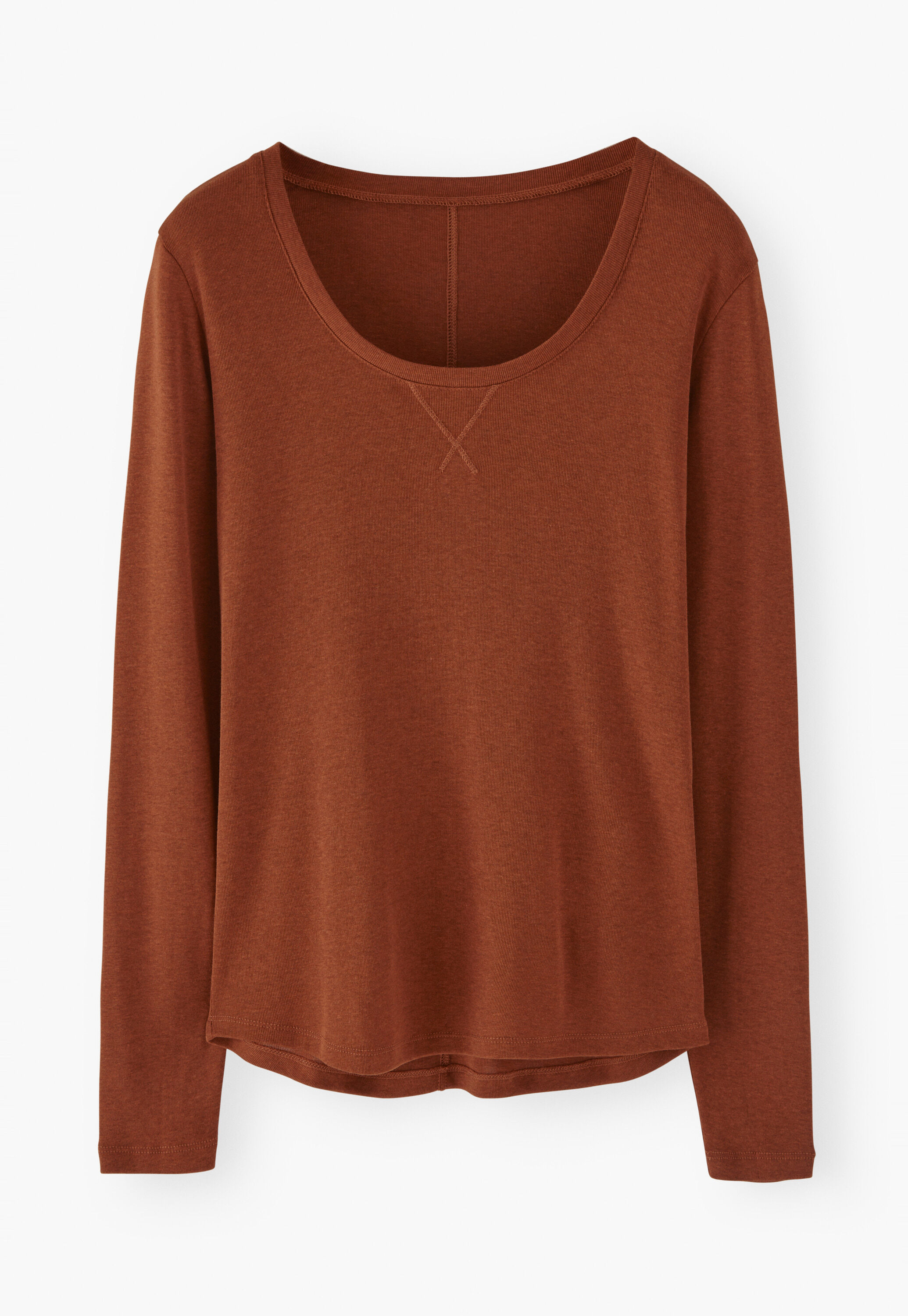 Scoop-neck top