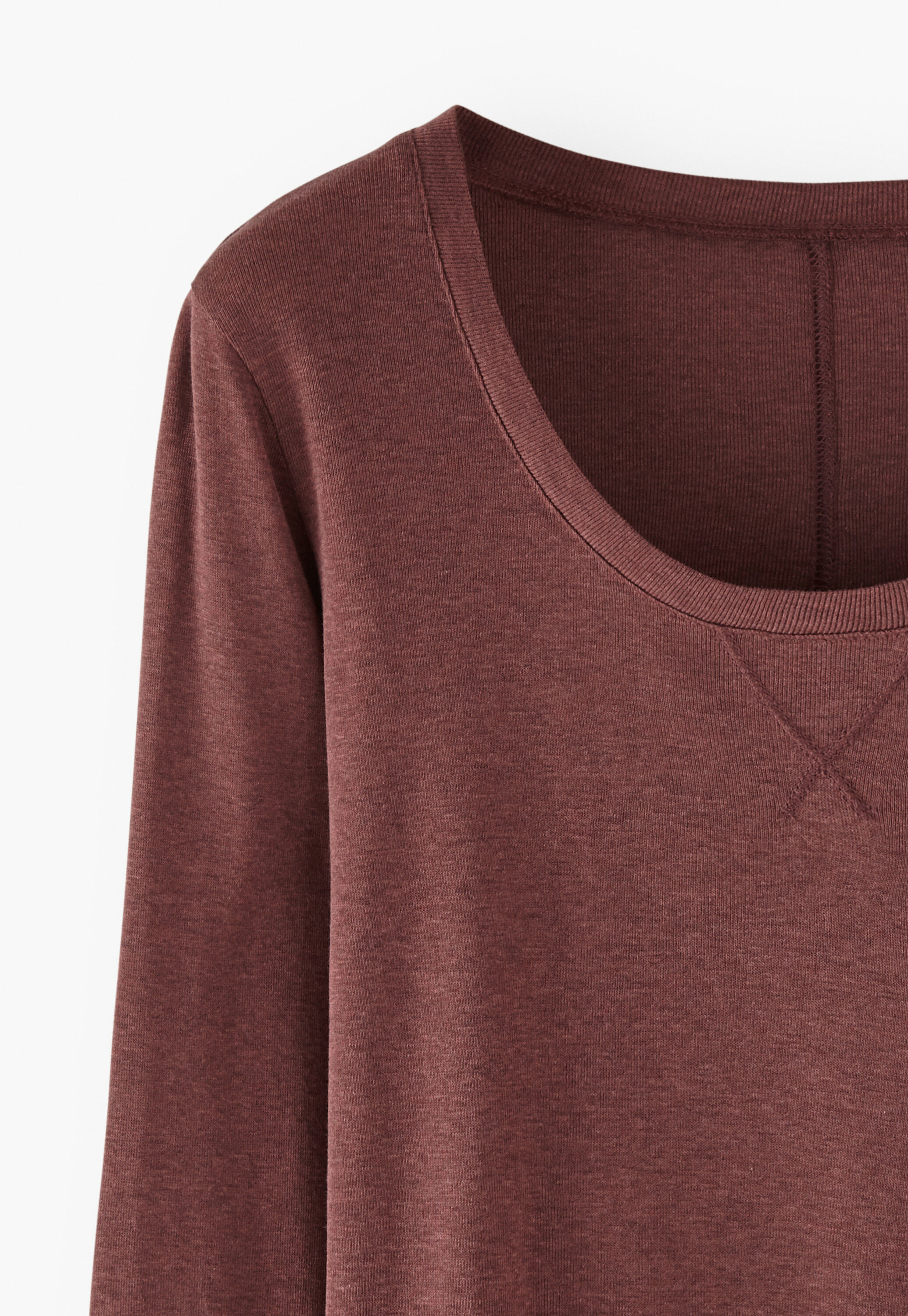 Scoop-neck top