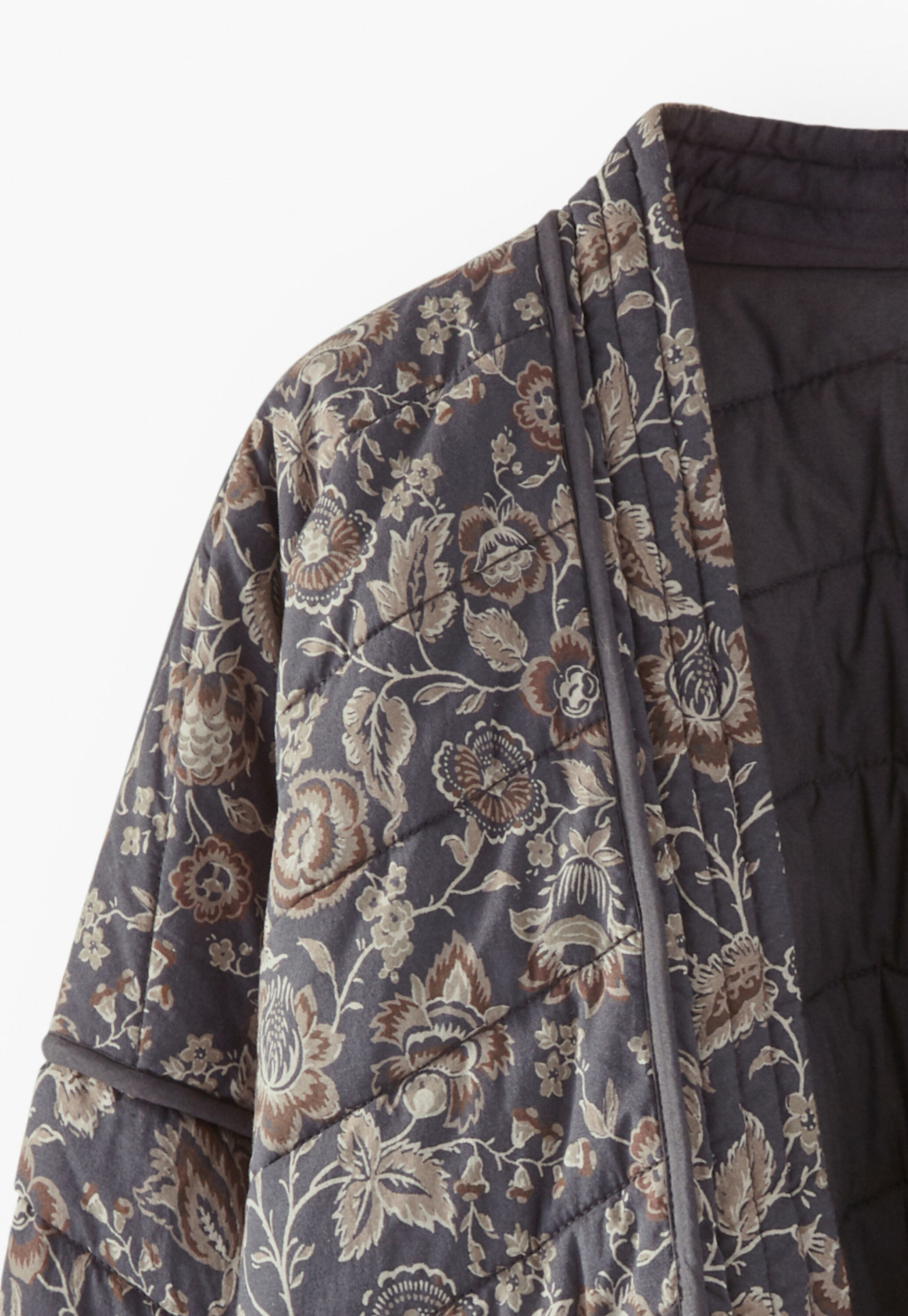 Quilted print jacket