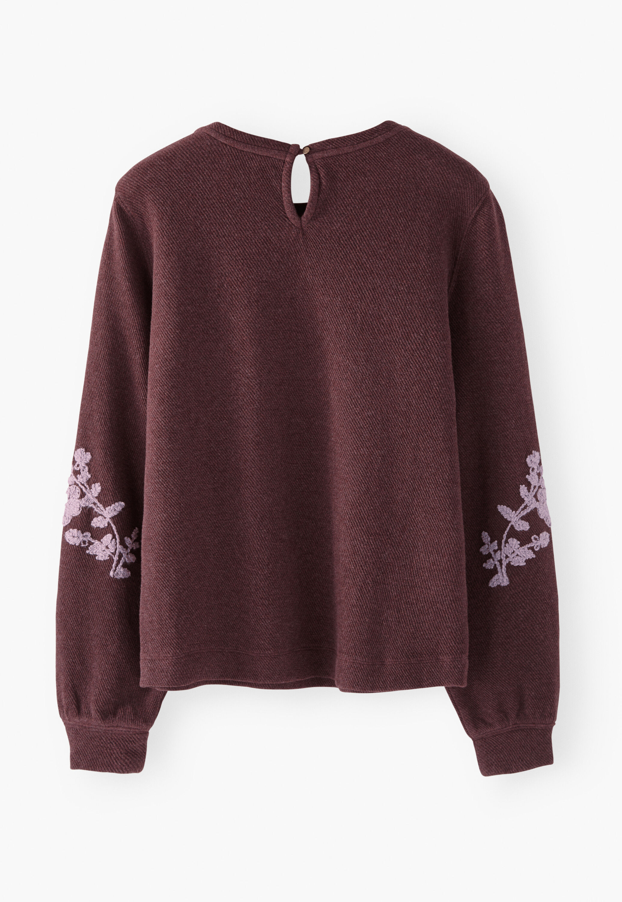 Embroidered sweatshirt