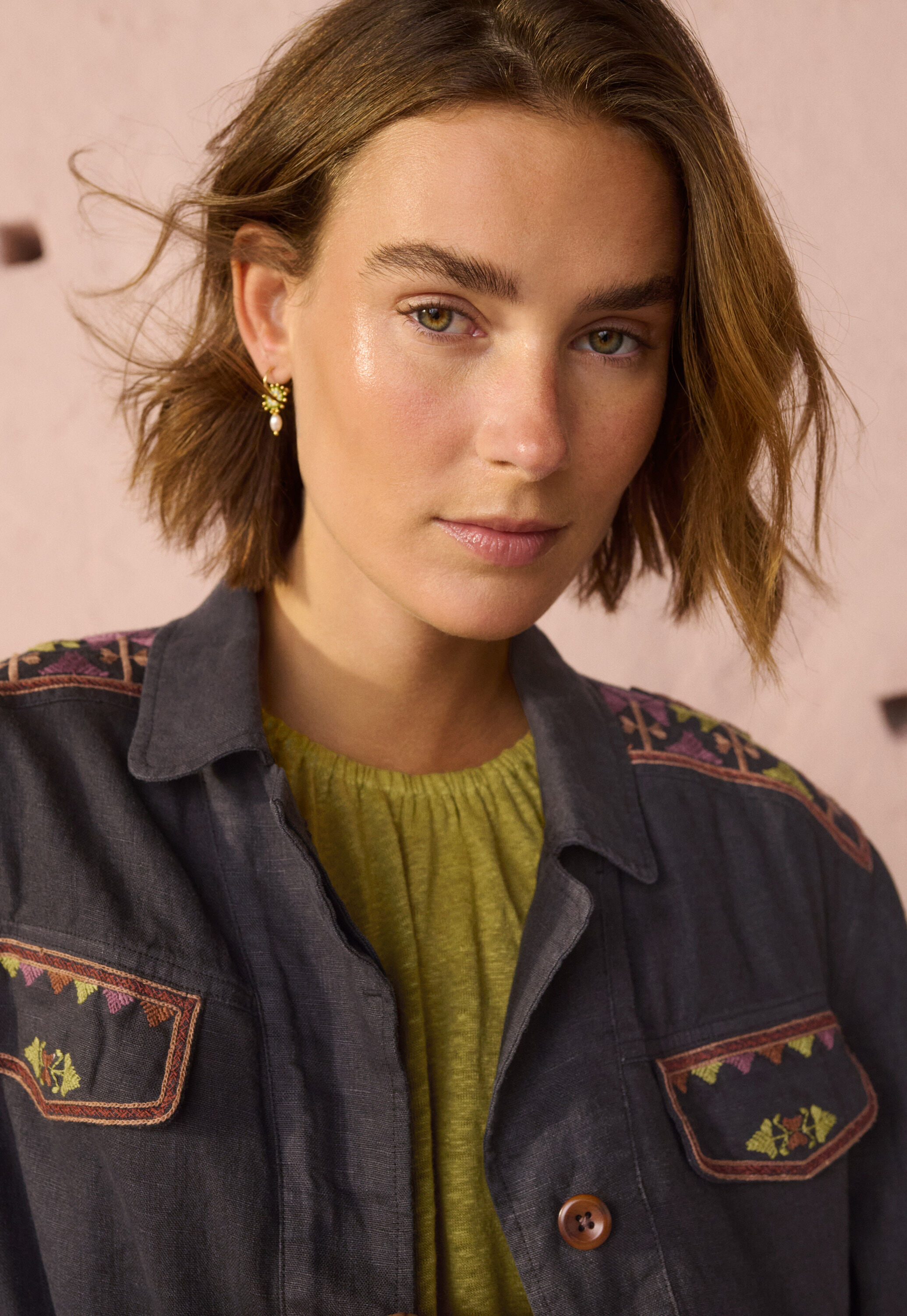 Embroidered jacket