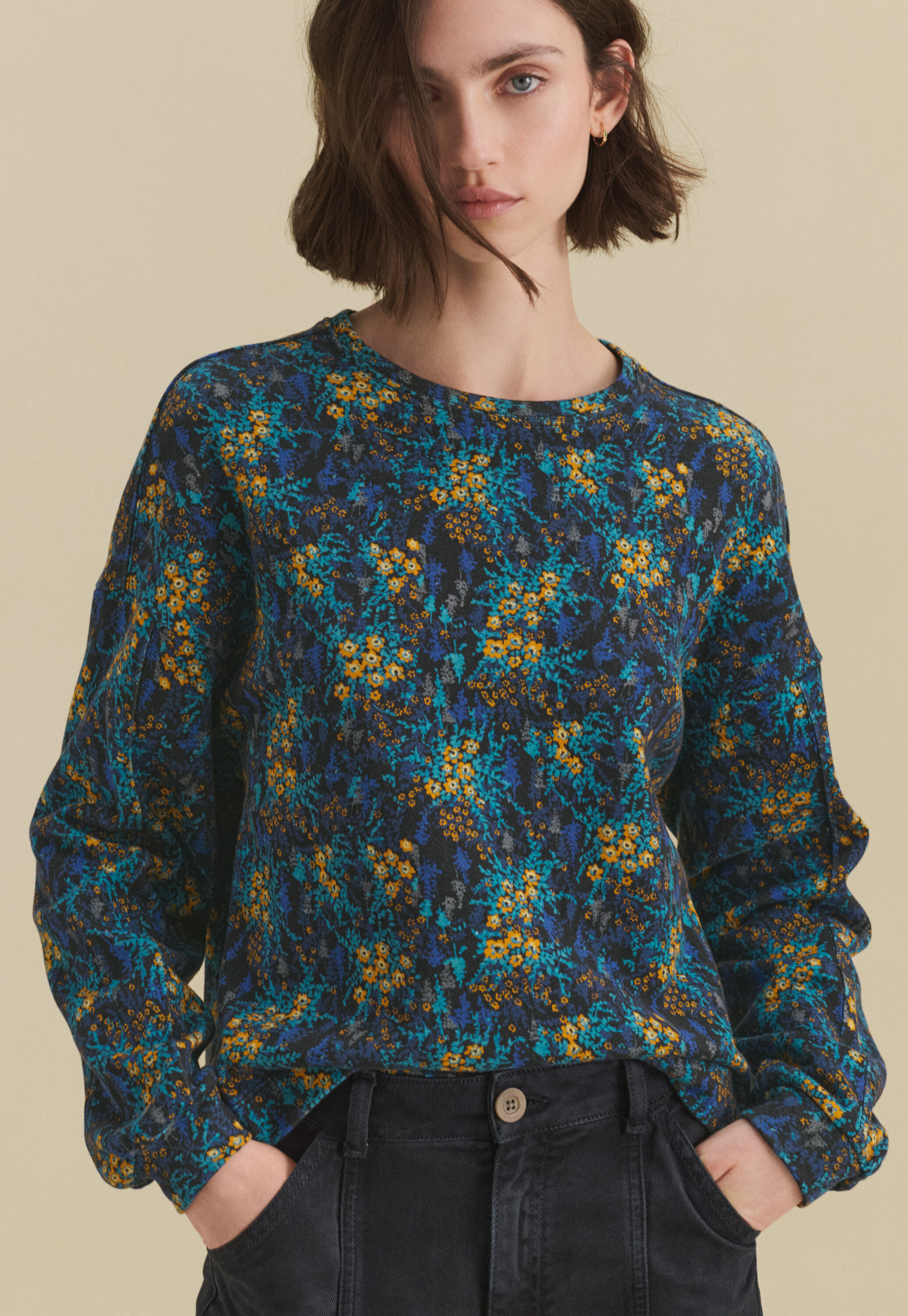 Printed sweatshirt