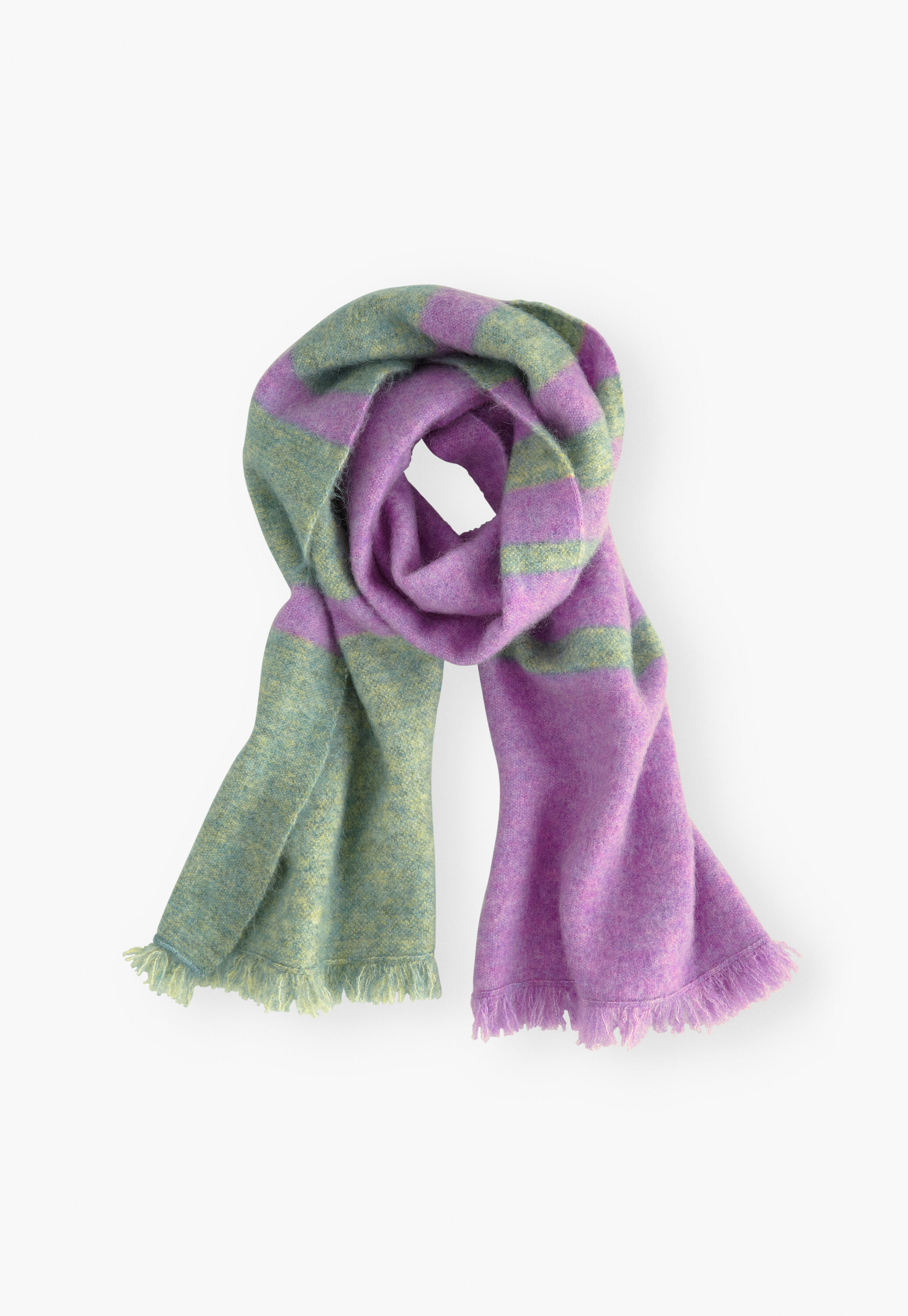 Striped scarf