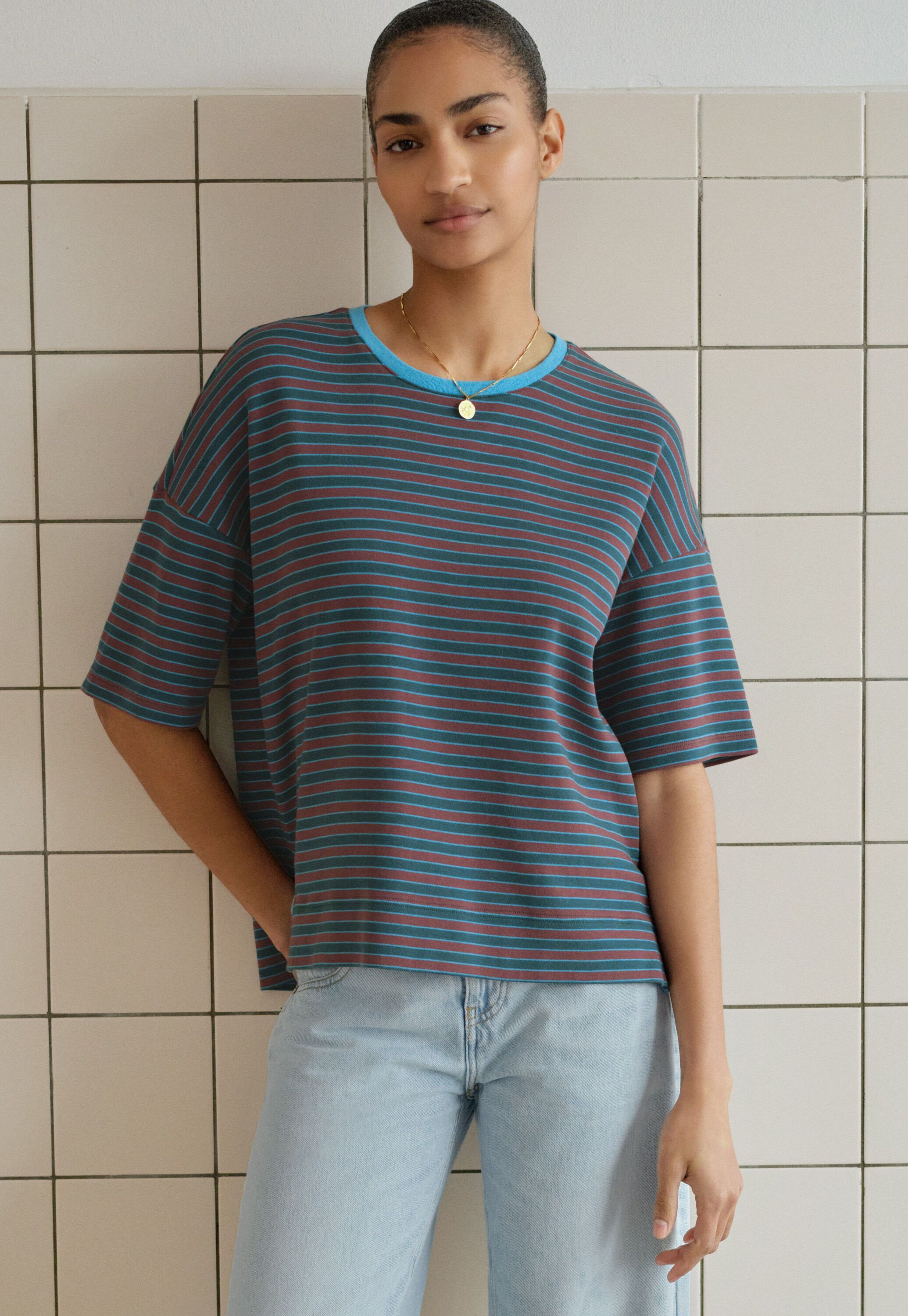 Button-through top