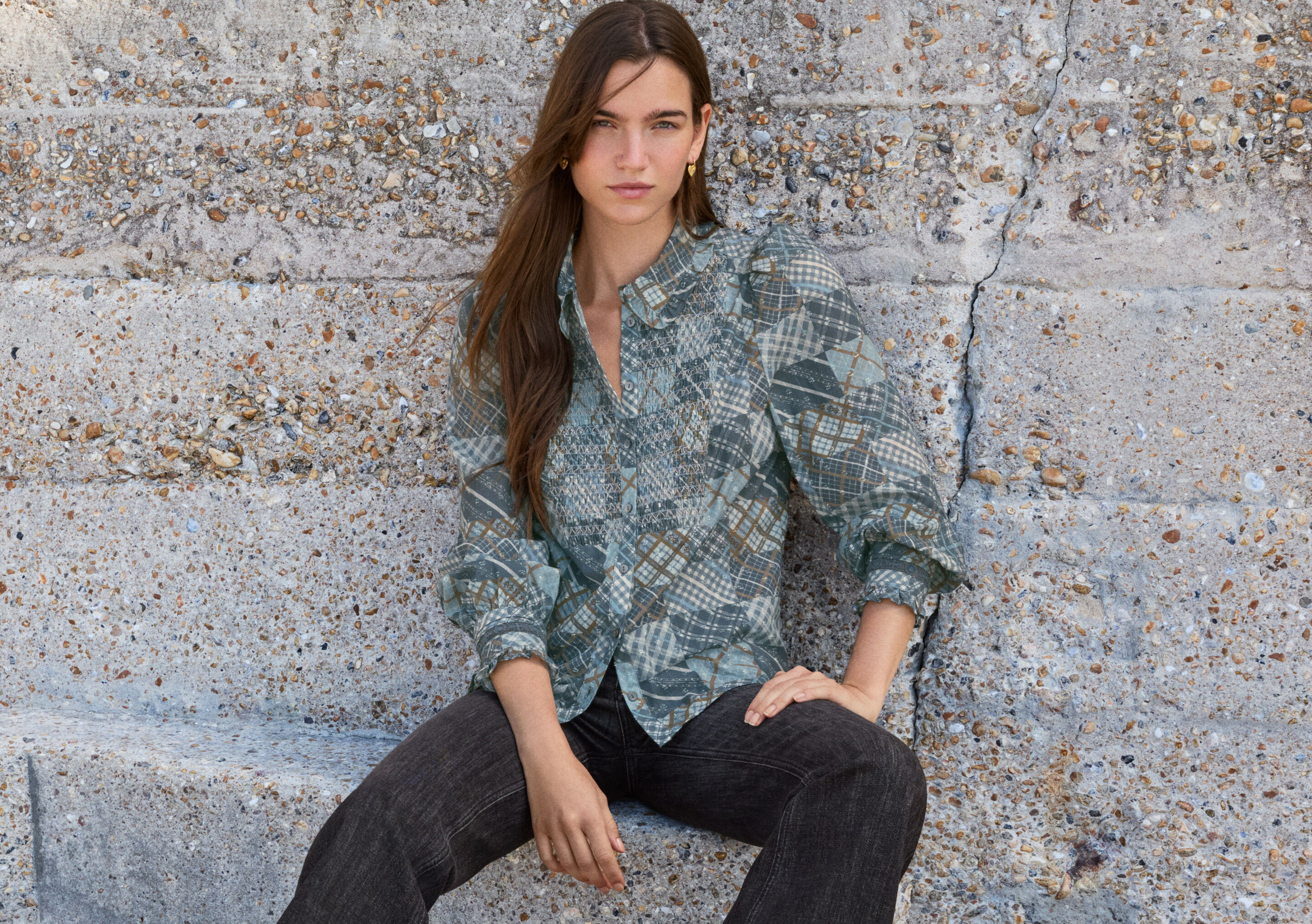 Printed blouse