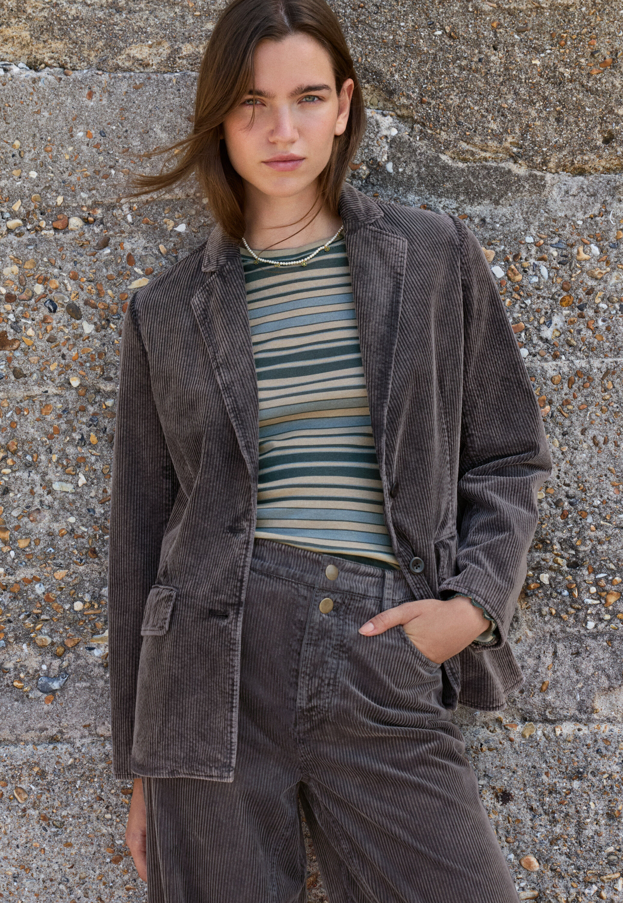 Cord blazer