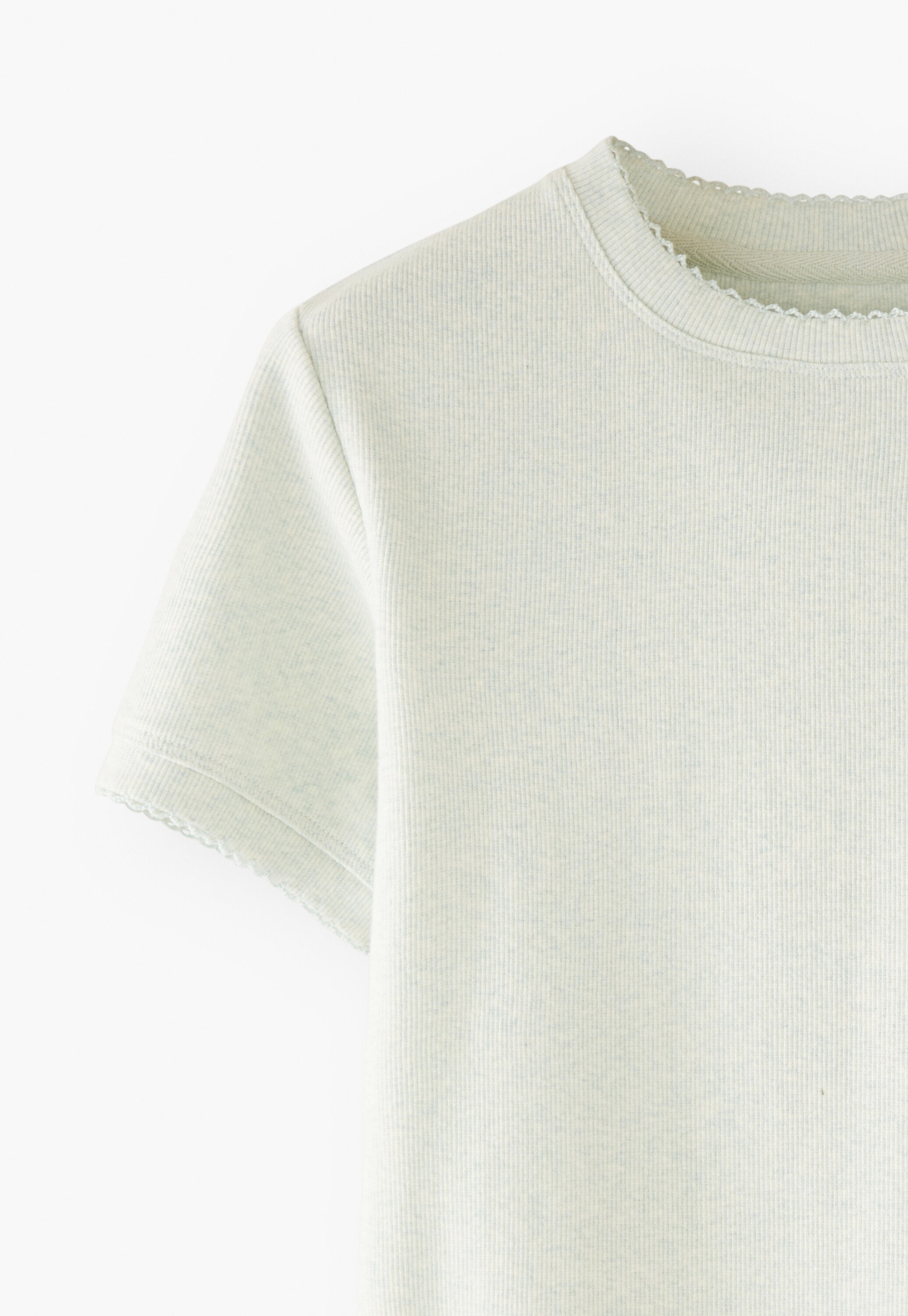 Ribbed jersey T-shirt