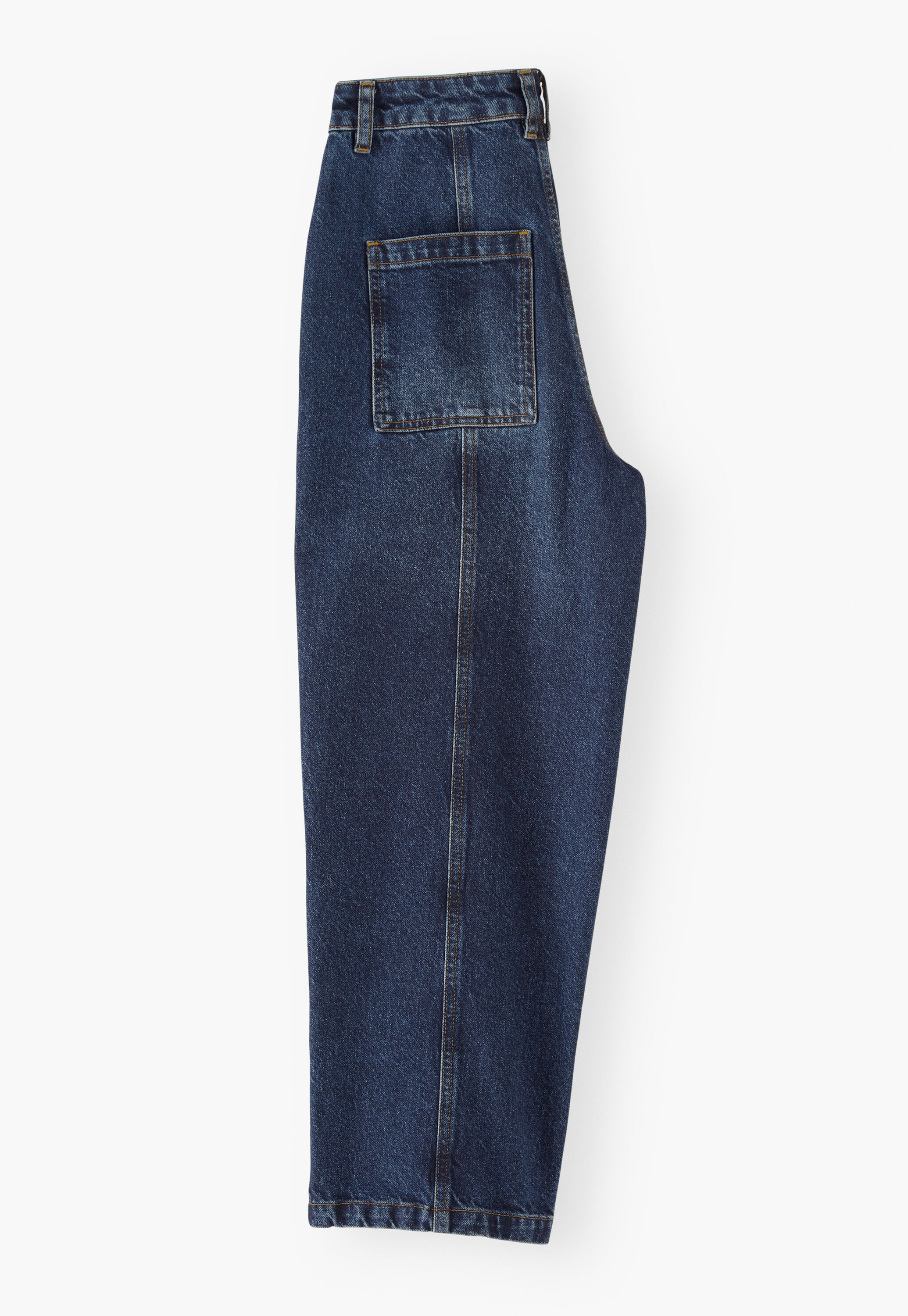 Patchwork horseshoe jeans
